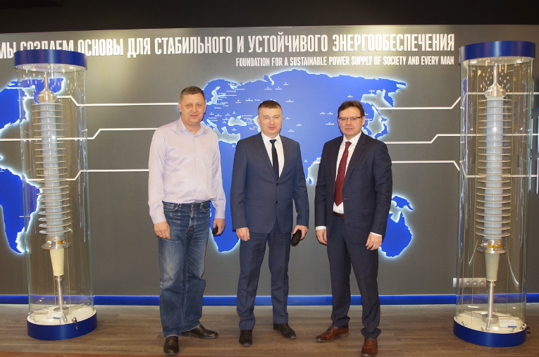 At the conference hall of Izolyator, L-R: Konstantin Sipilkin, Andrey Bragin and Oleg Bakulin