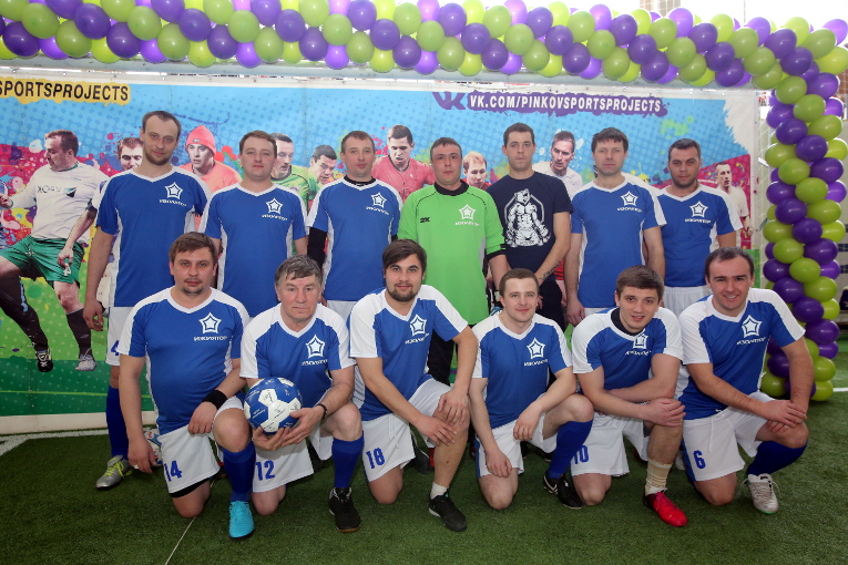 Izolyator team at the Science of Russia 2018 Futsal Cup