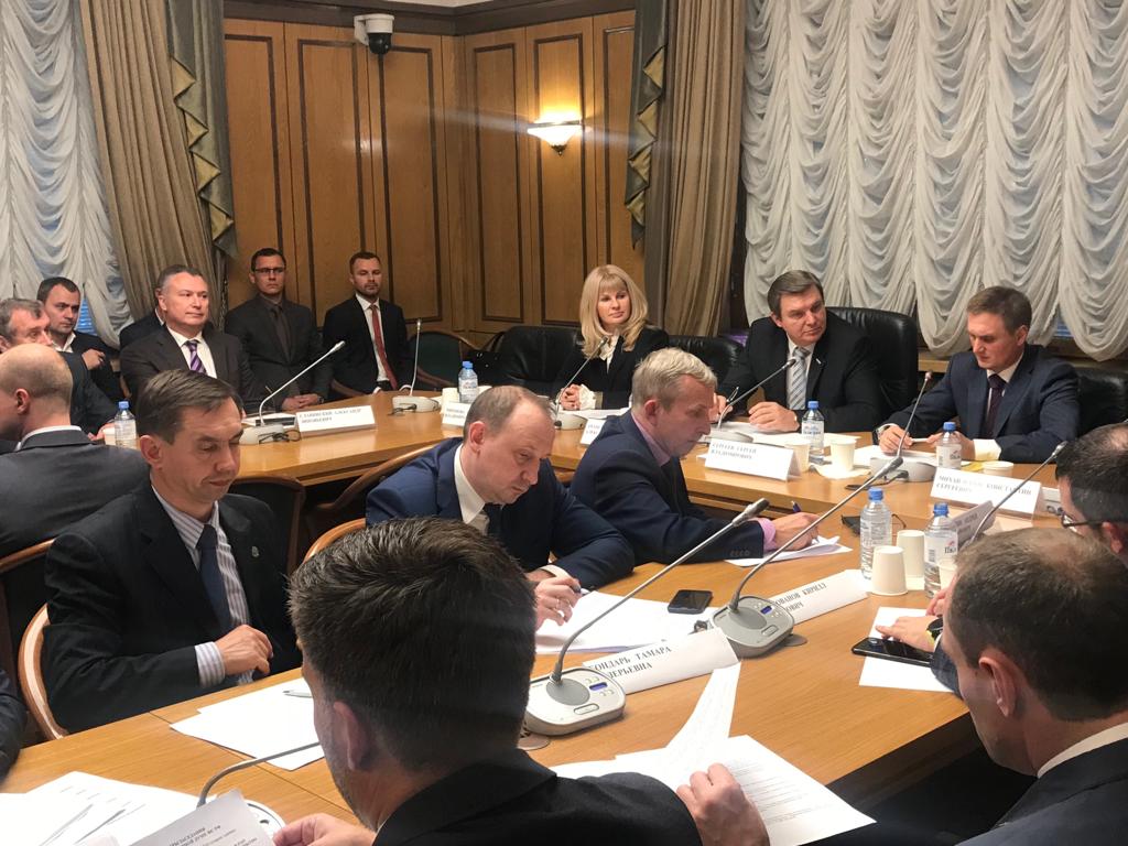 Sitting of Power industry section of the Expert council of the Just Russia political party in the State Duma of the Russian Federation, dedicated to the Import substitution program at Rosseti PJSC