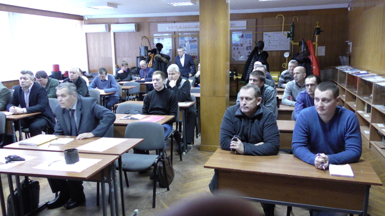 Audience of Izolyator workshop at the training center RUE Mogilevenergo