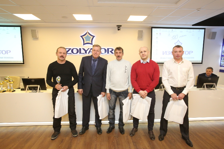 Winner of the New Year Volleyball Tournament of Izolyator — Lightning