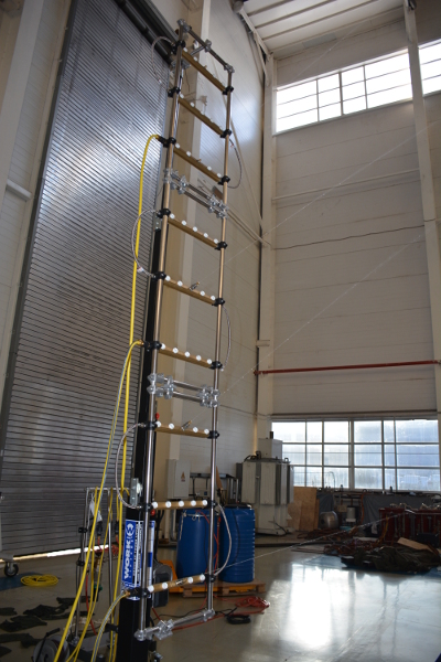 Rain test equipment in the test center of Izolyator plant