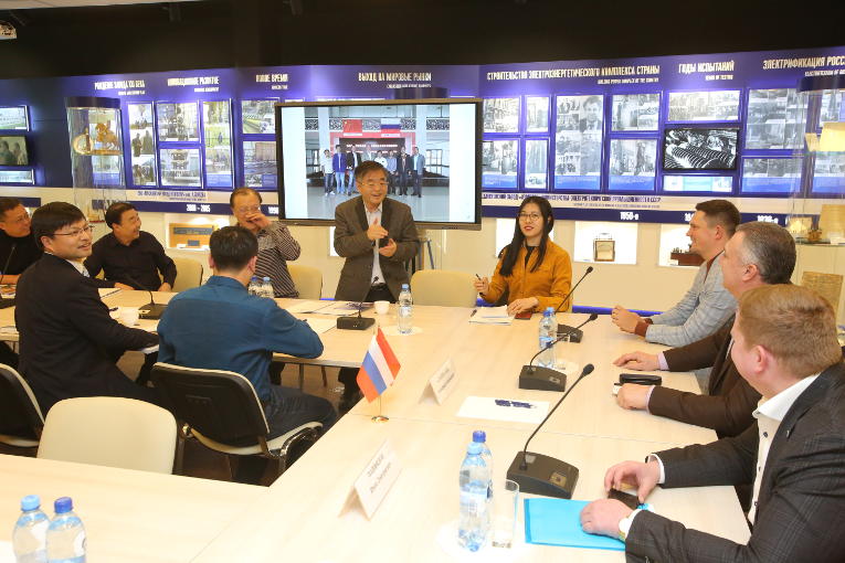 Visit of representatives of Shenyang Transformer Research Institute