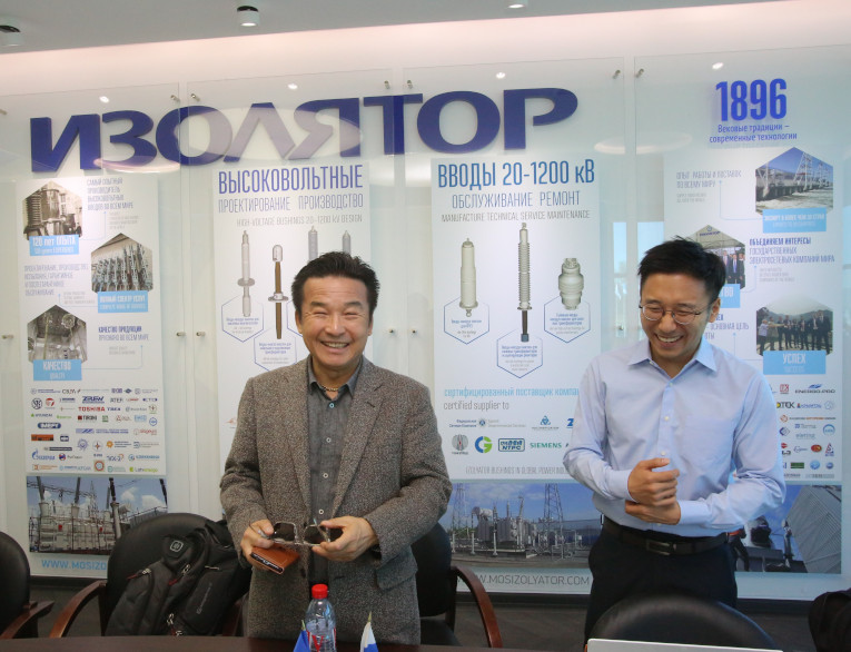 The leaders of Artex Corporation are pleased with results of their business visit to Izolyator