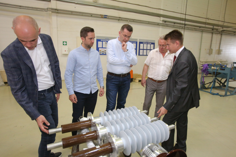 Visit of representatives of the Polish transformer plant EthosEnergy Poland S.A.