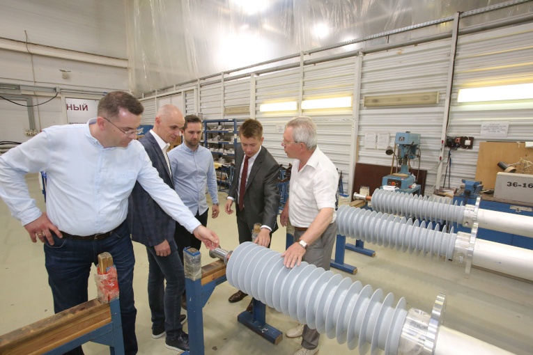 Visit of representatives of the Polish transformer plant EthosEnergy Poland S.A.