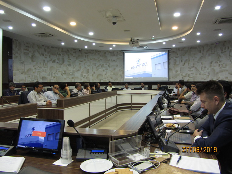 Izolyator plant seminar in Iranian Thermal Power Plants Holding Company