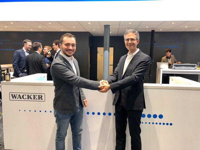 Business Meeting with Top Management of Wacker Silicones at K 2019
