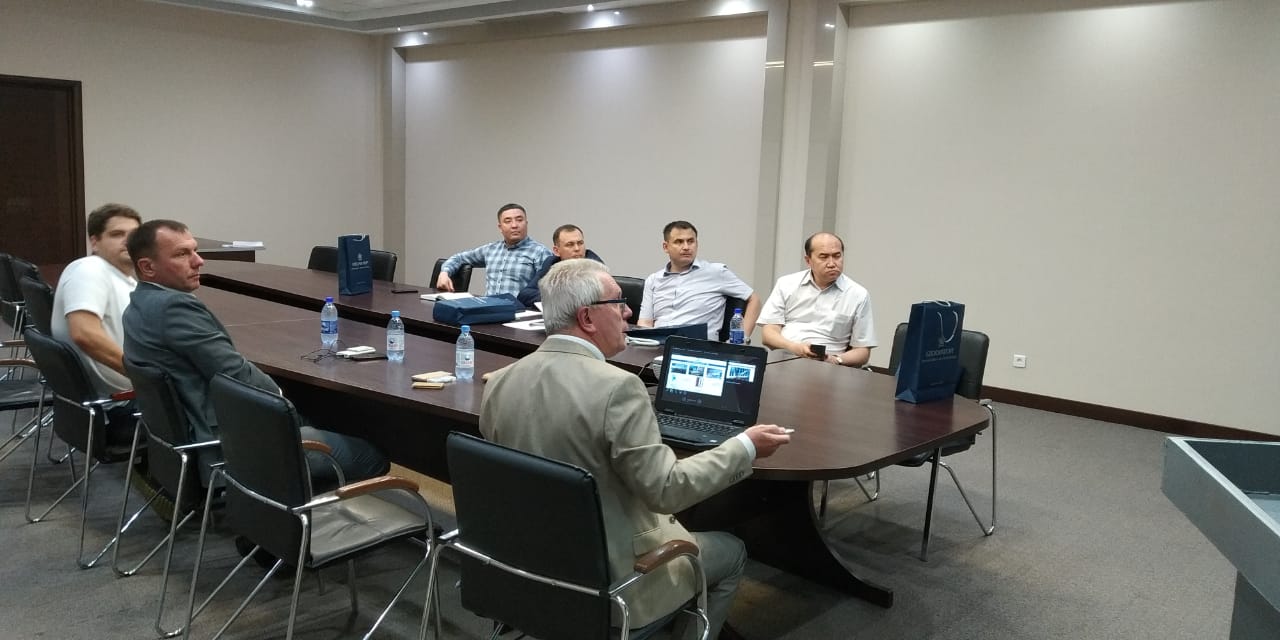 Working meeting with ASA-snab management in Kazakhstan