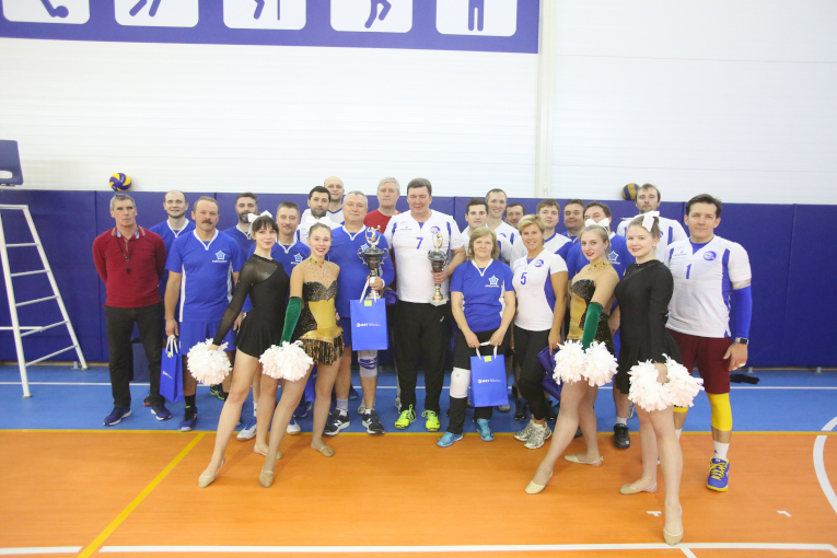 Friendly Volleyball Match With the Team of the Moscow Institute of Electronic Technology