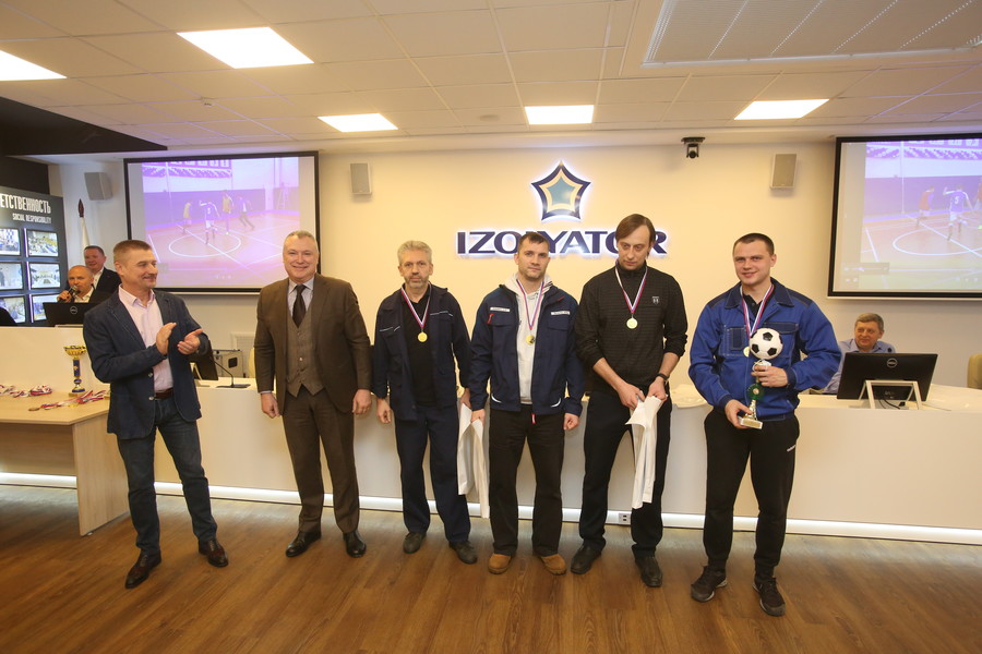 Closing of the Spartakiad at Izolyator plant held in honor of the 13th anniversary of the manufacturing facility in Pavlovskaya Sloboda