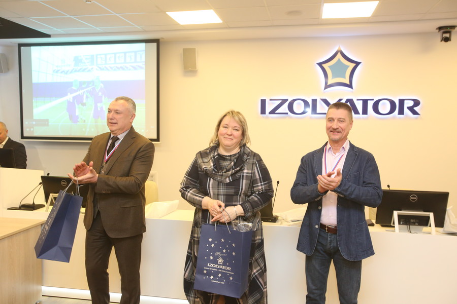 Closing of the Spartakiad at Izolyator plant held in honor of the 13th anniversary of the manufacturing facility in Pavlovskaya Sloboda