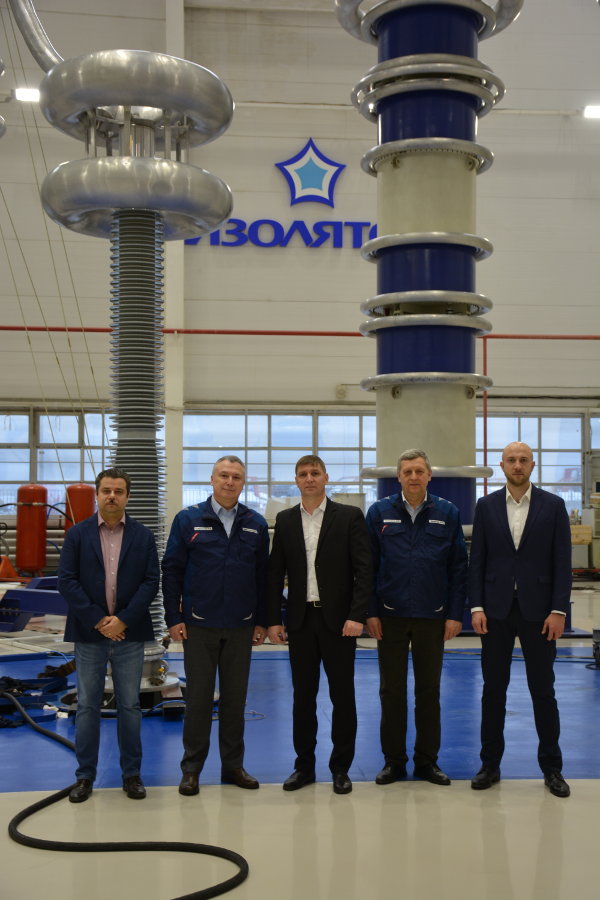 Visit of the First Deputy CEO — Chief Engineer of the Main power system of the Centre