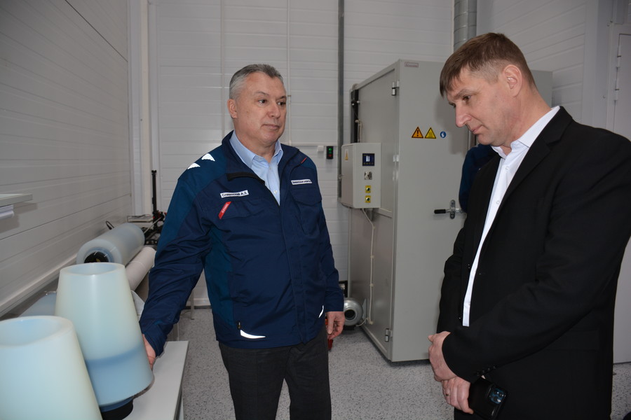 Visit of the First Deputy CEO — Chief Engineer of the Main power system of the Centre