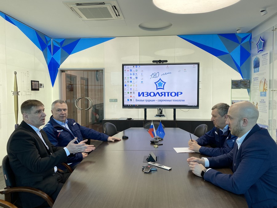 Visit of the First Deputy CEO — Chief Engineer of the Main power system of the Centre