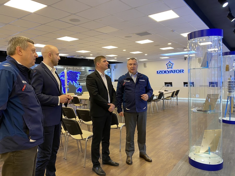 Visit of the First Deputy CEO — Chief Engineer of the Main power system of the Centre