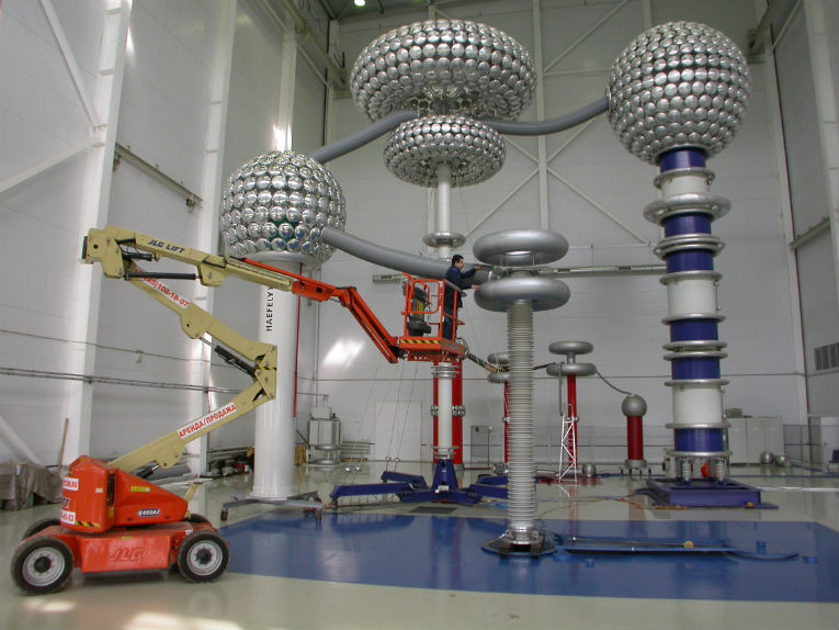 The Izolyator Company’s  testing center