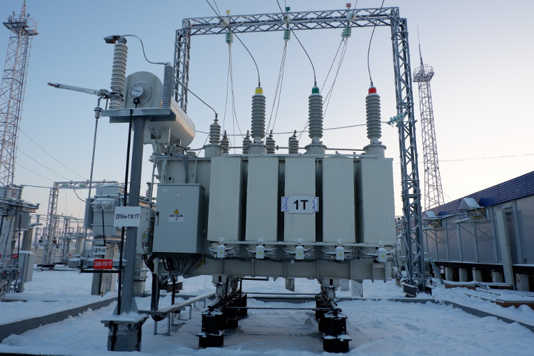 110 kV Ulyanovskaya substation (photo courtesy Tyumenenergo JSC)
