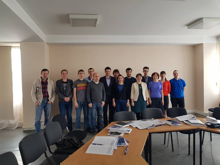 Workshop participants at Uralelectrotyazhmash