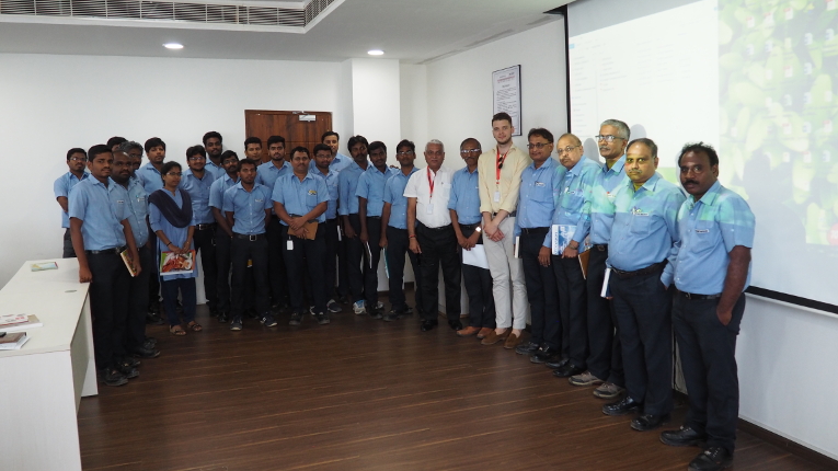 Participants of Izolyator presentation at Prime Meiden Ltd.