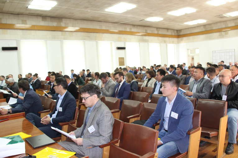 The audience of the single day of presentation at NPG Kyrgyzstan