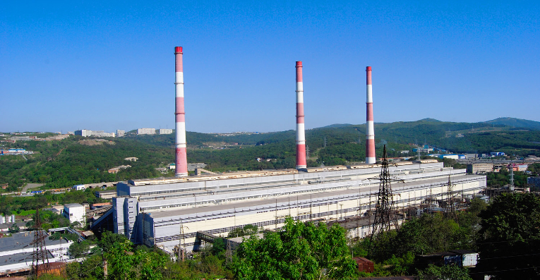 TPP-2 of Vladivostok, entering Primorskaya Generation, branch of Far-Eastern Generating Company (photo courtesy FEGC)