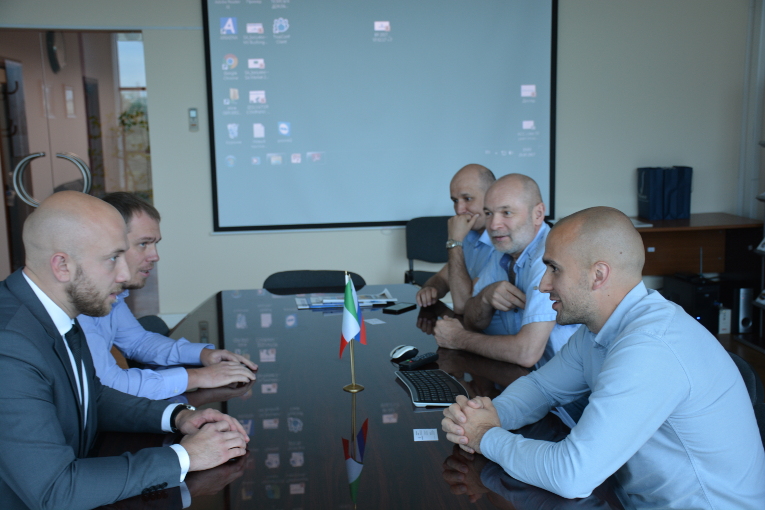 Talks with Enel Russia representatives at Izolyator plant