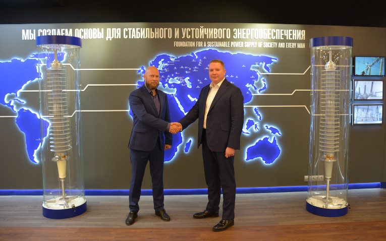 Meeting of Relematica’s Sales Director Andrey Finogenov and Commercial Director Ivan Panfilov at Izolyator plant