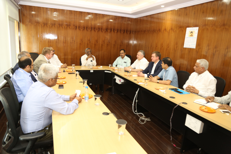A meeting of representatives of Izolyator, PowerGrid and Mehru companies with management of the Central Power Research Institute (CPRI) 