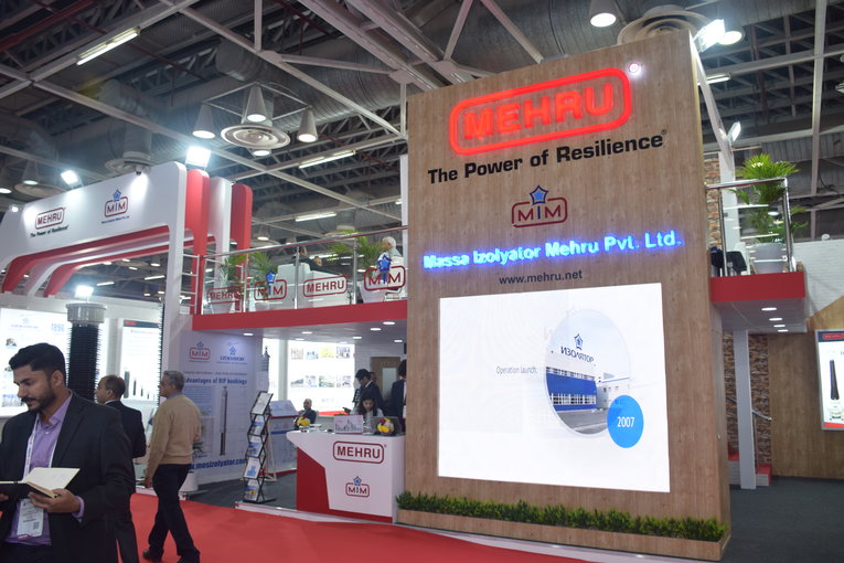 ВThe joint exhibition stand of Mehru Electrical & Mechanical Engineers (P) Ltd. and Izolyator at the International Electricity Forum “Elecrama 2020” in New Dehli