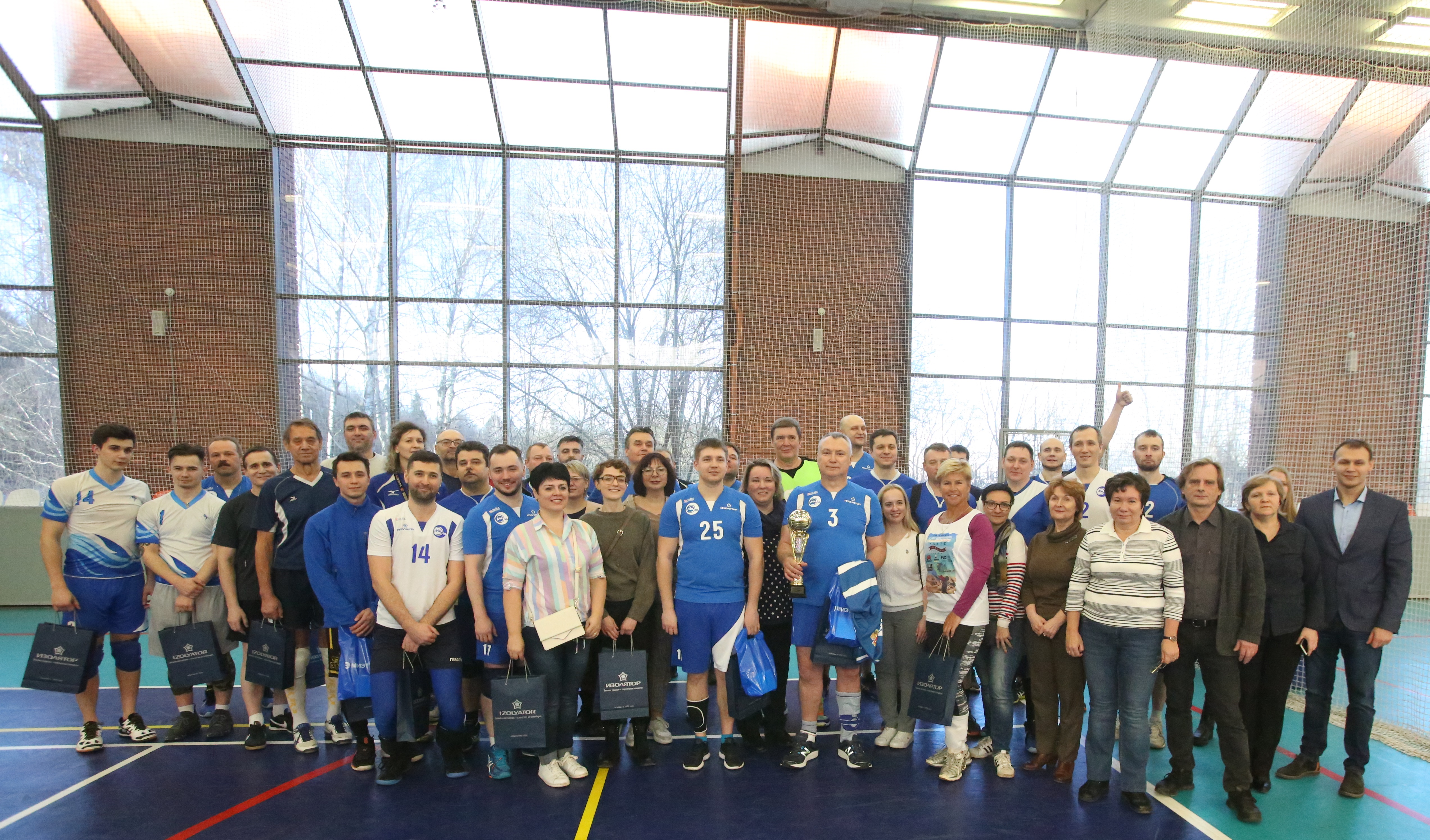 All participants and fans of friendly matches in MIET. Friendship won!