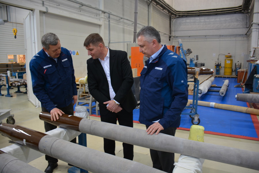 Visit of the First Deputy CEO — Chief Engineer of the Main power system of the Centre