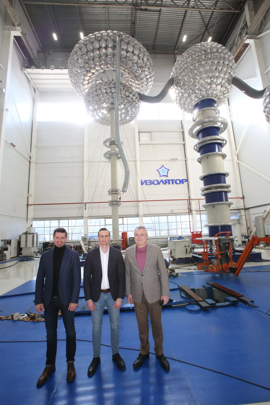 Visit of the CEO of the transformer plant PMTT. High-Voltage Solutions