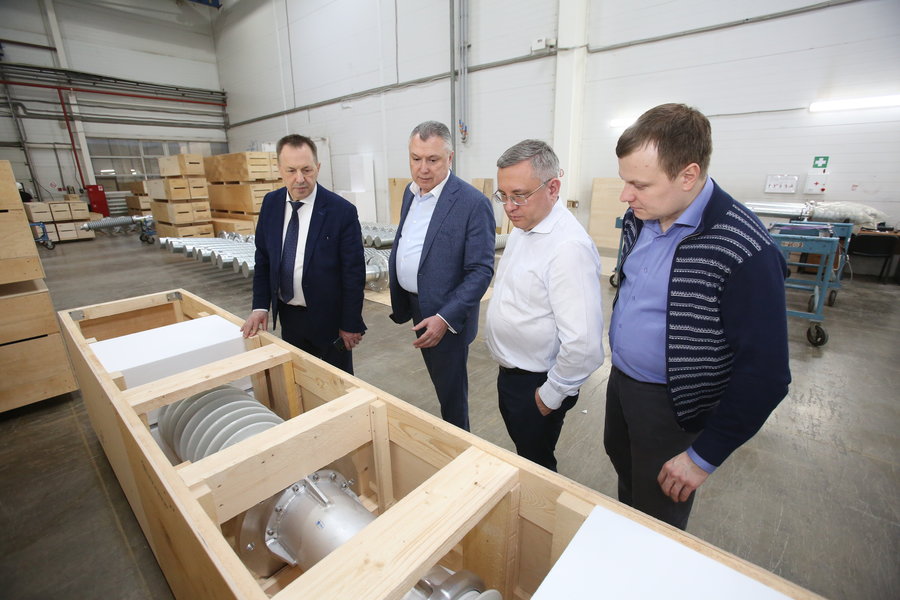 Visit of management representatives of the ERSO electrical engineering holding company